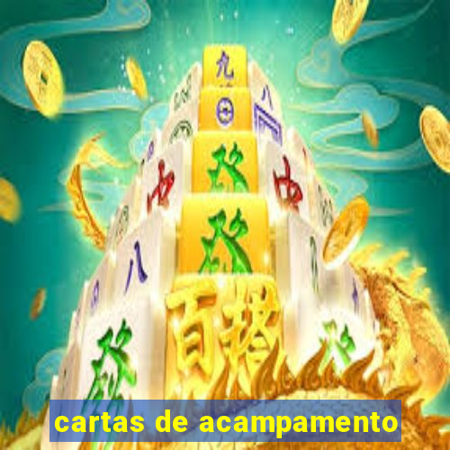 cartas de acampamento